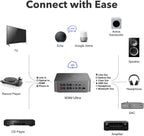 WiiM Ultra Music Streamer & Cyfrowy Przedwzmacniacz | Ekran Dotykowy 3,5",Kompatybilny z GoogleCast&Alexa,Streamuj Spotify,Amazon Music,Tida,HDMI ARC,Wejście Phono,Wyjście Słuchawkowe,kosmiczny szary
